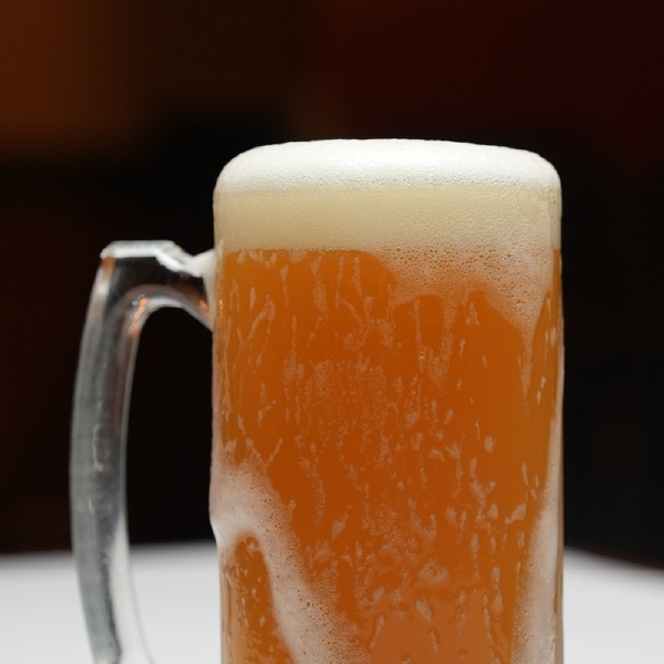 Draft beers at Mr. Crab Seafood Boils