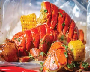 Combo 4 with lobster tail